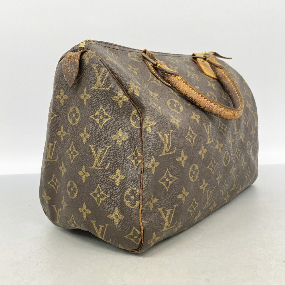 Louis Vuitton Monogram Speedy 30 Handbag M41108 Brown Women's P3628351 - Picture 2 of 15